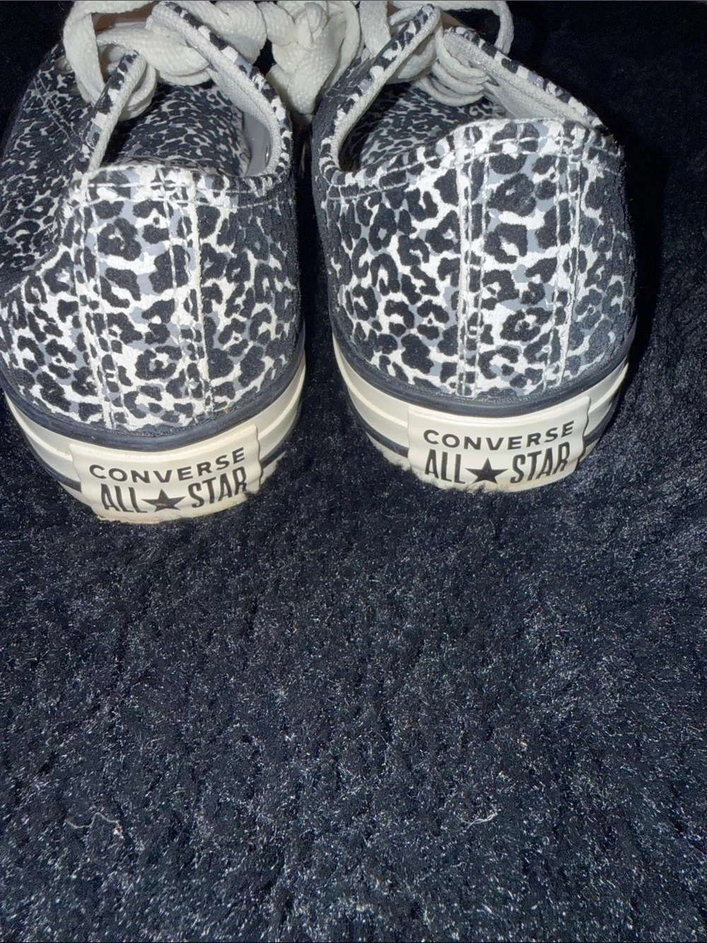 Converse Chuck Taylor All Star Low Top Leopard Sneakers Size W 7.5 / M 5.5 - Picture 7 of 14